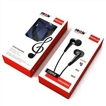 Caja de embalaje para auriculares