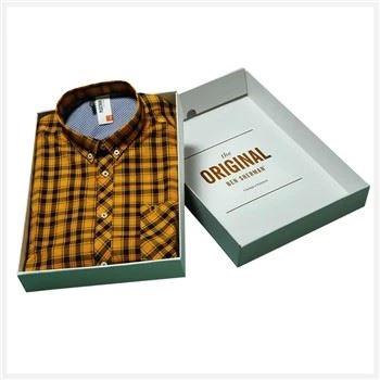 Caja de embalaje para camisetas